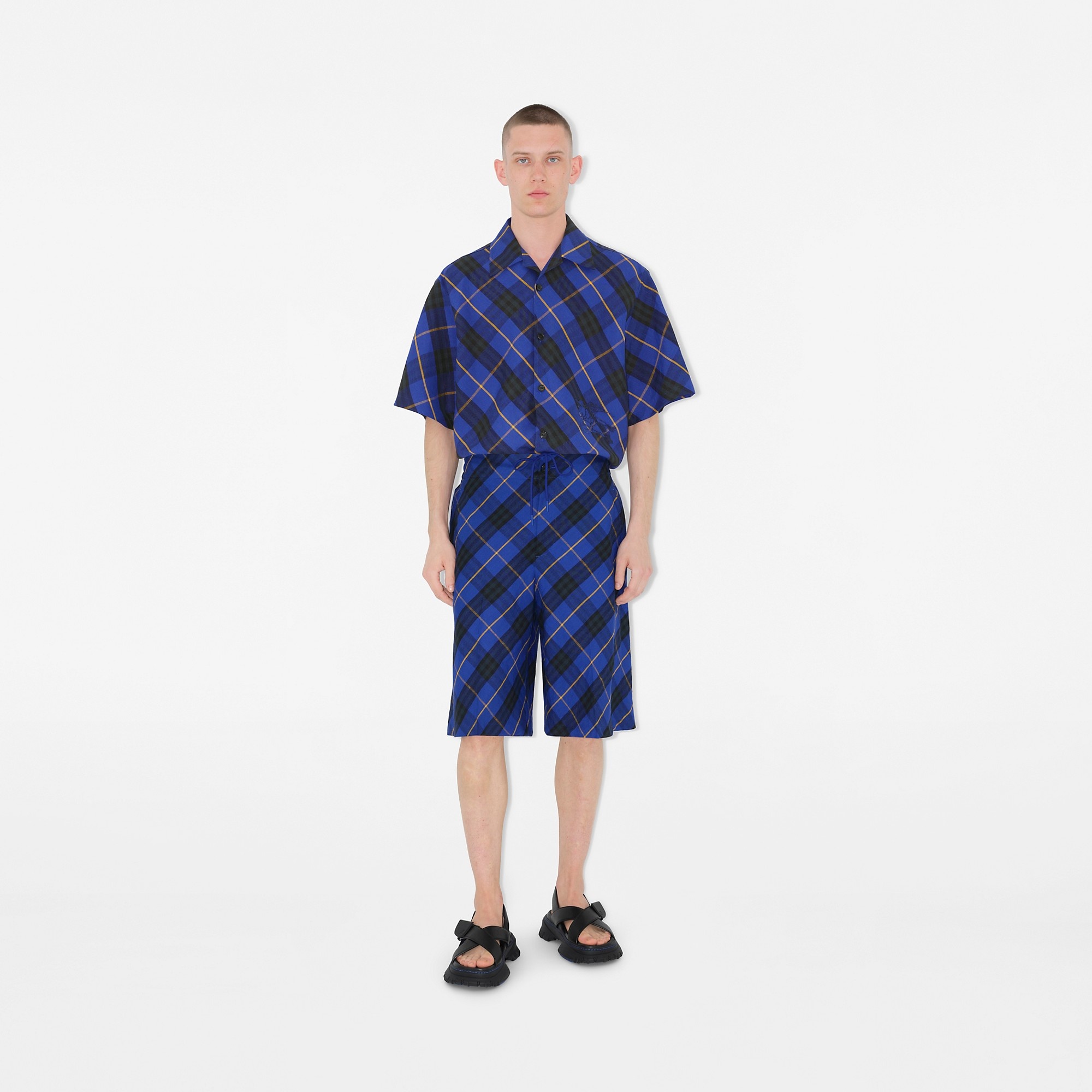 Check Linen Shirt - 2