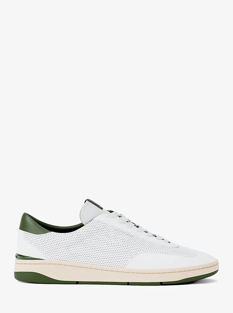 Wilton Perforated Leather Sneaker - 1