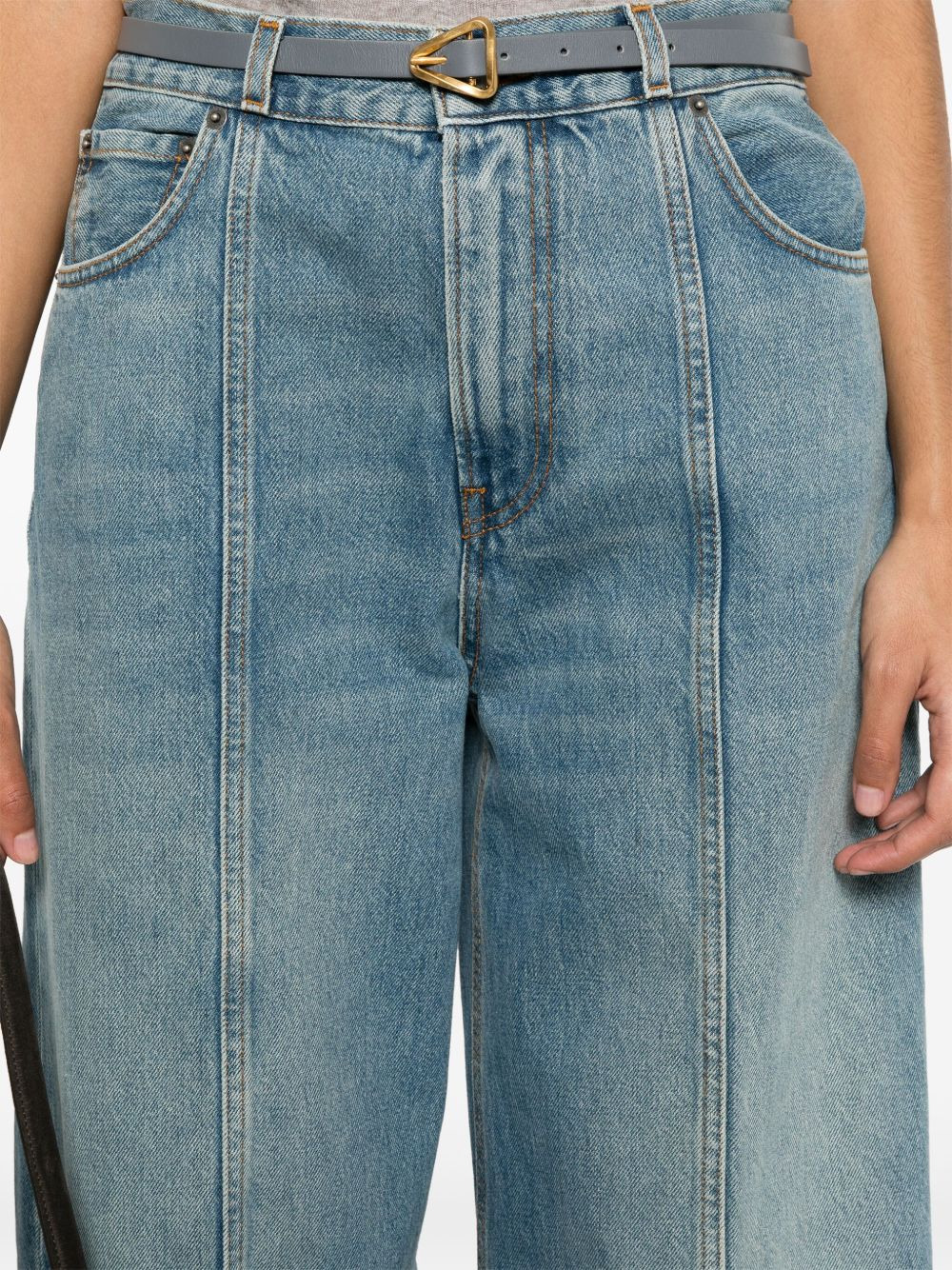 Peace wide-leg jeans - 5