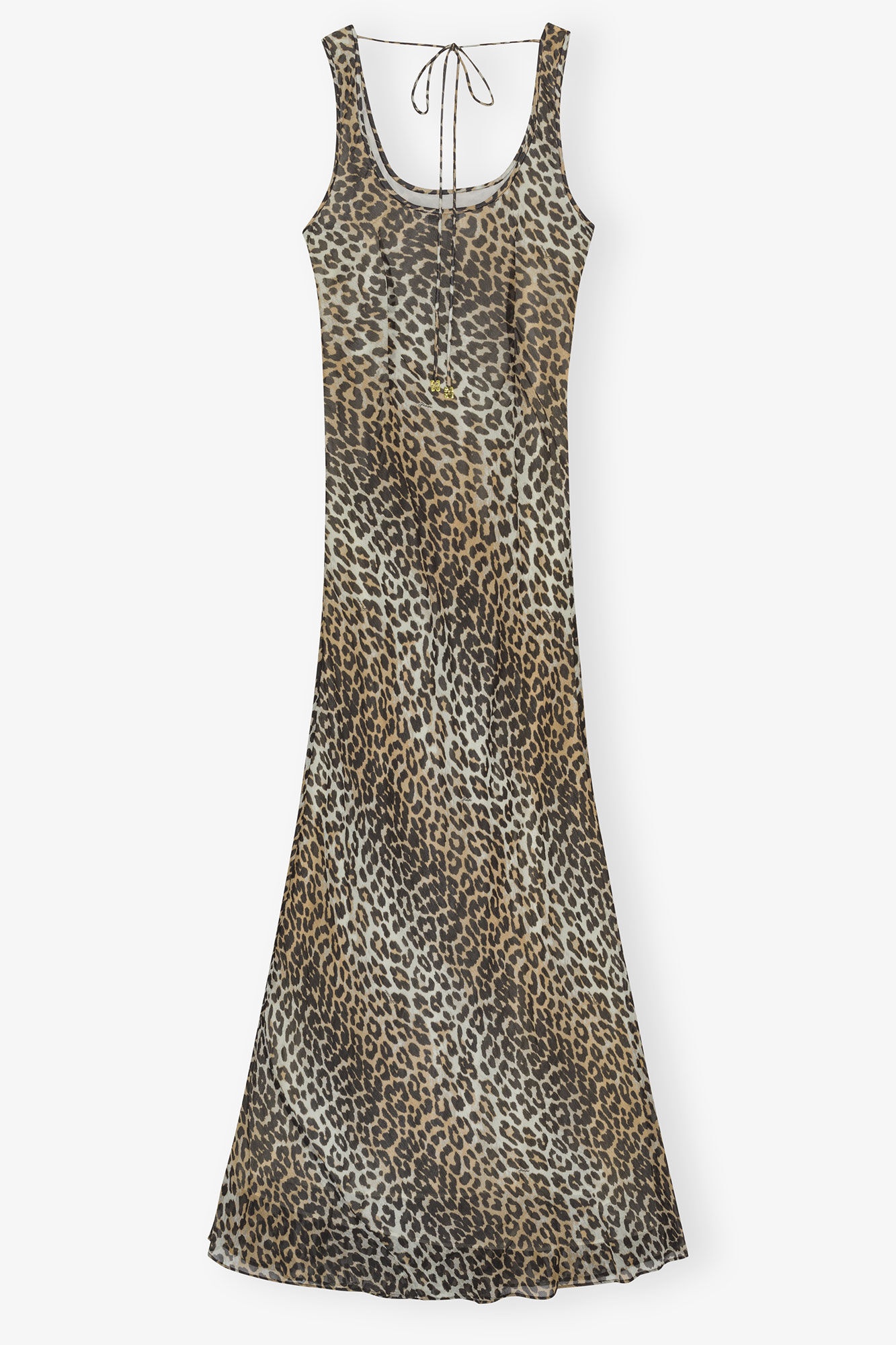 LEOPARD PRINT MAXI DRESS - 6