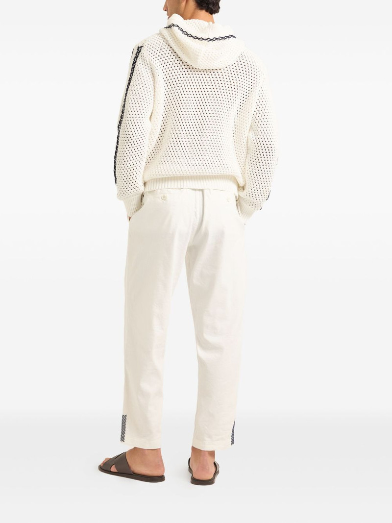 Sonoran drawstring side-stripe trousers 3