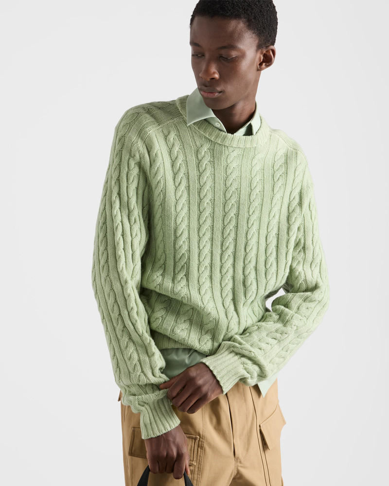 Wool and cashmere crew-neck sweater 3