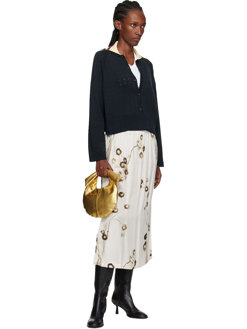 Aeyde Black Catherine High Sock Boots outlook