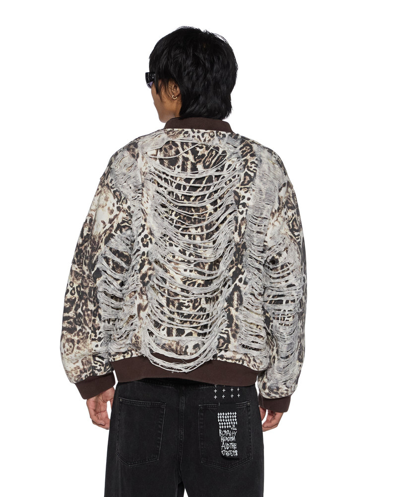 MOWALOLA BOMBER CHEETAH TRASHED 5