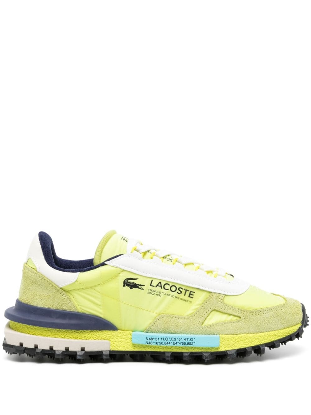 Lacoste Game Advance Panelled Leather Sneakers - Farfetch