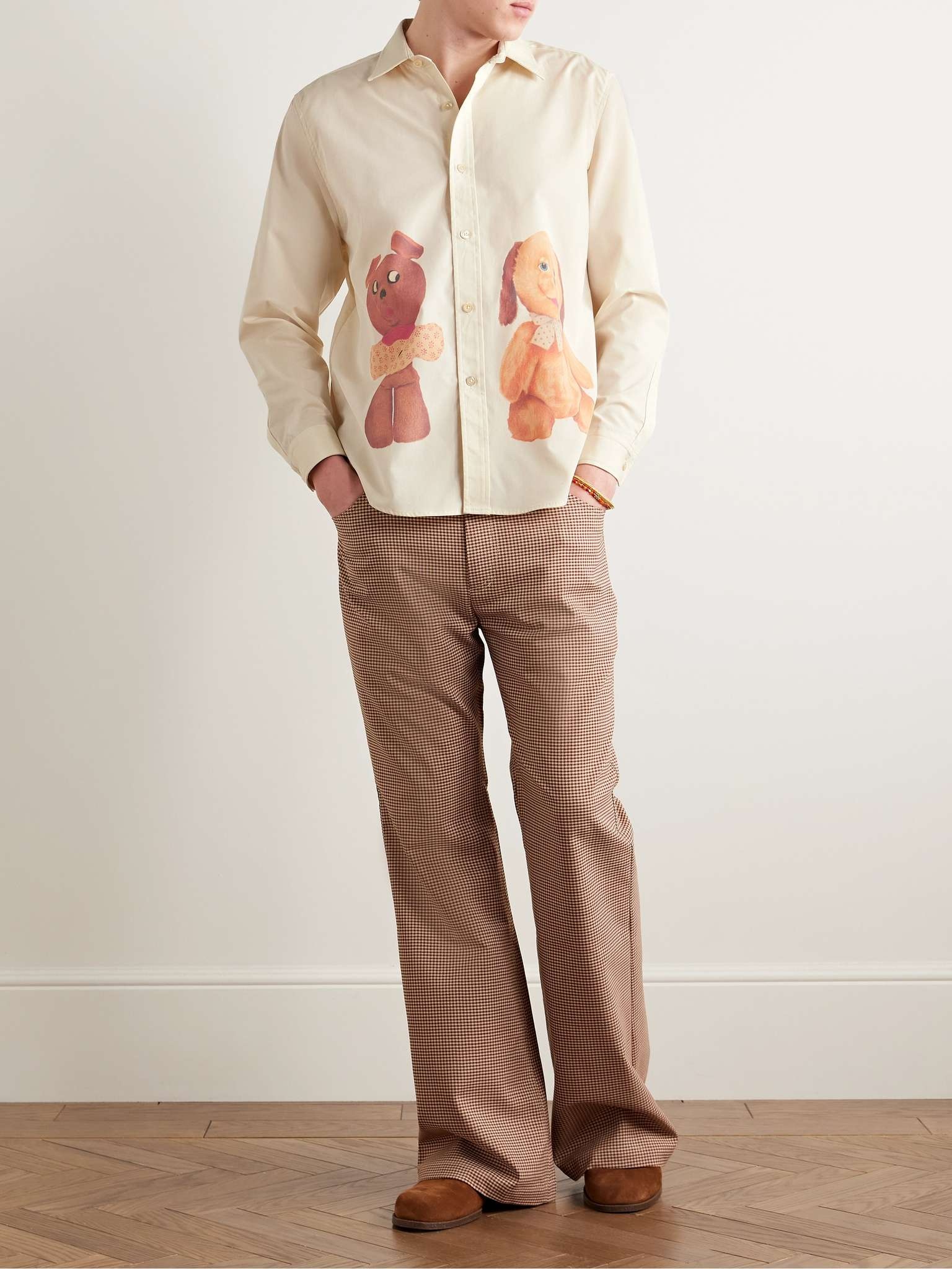 Printed Cotton-Poplin Shirt - 2