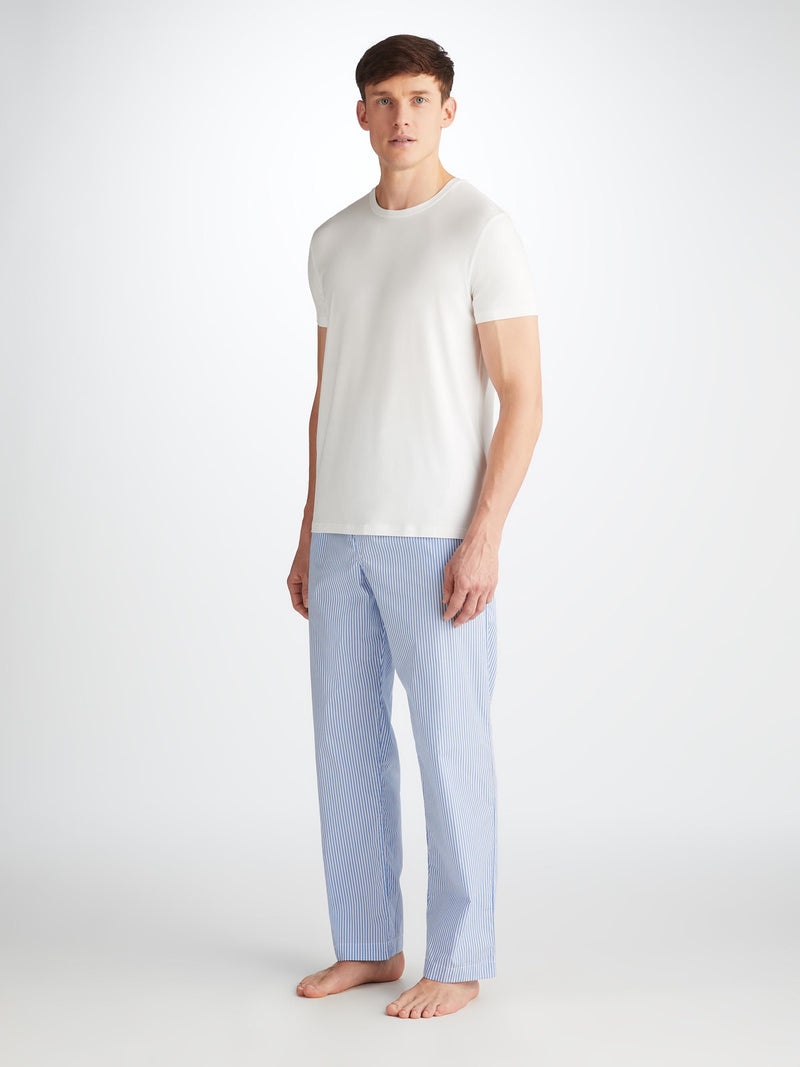 Men's Lounge Trousers James Cotton Blue - 3