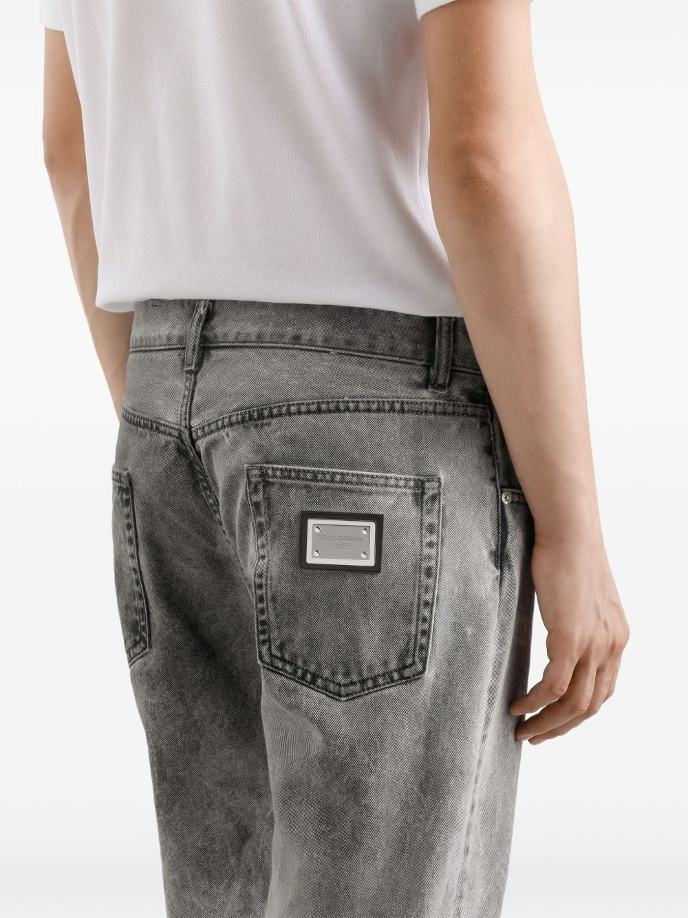 straight-leg jeans - 5