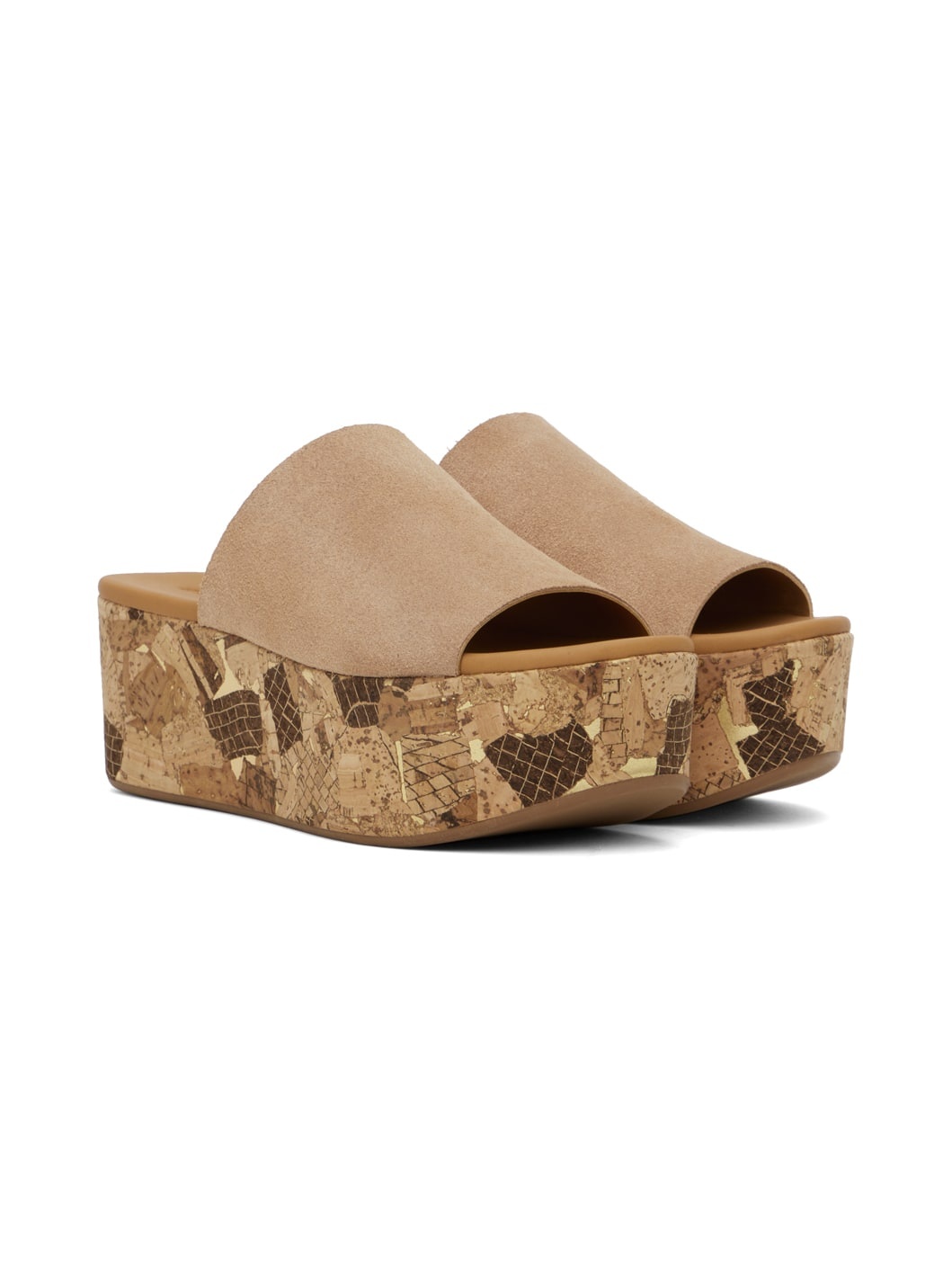 Tan Liana Platform Sandals - 4