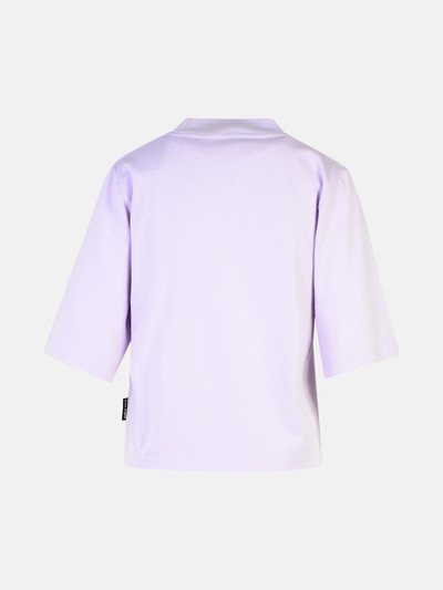 Palm Angels LILAC COTTON T-SHIRT outlook