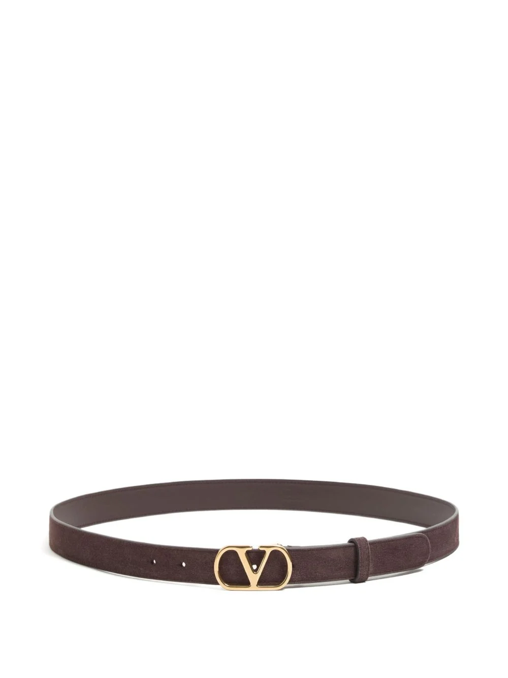 VLogo Signature suede belt - 1