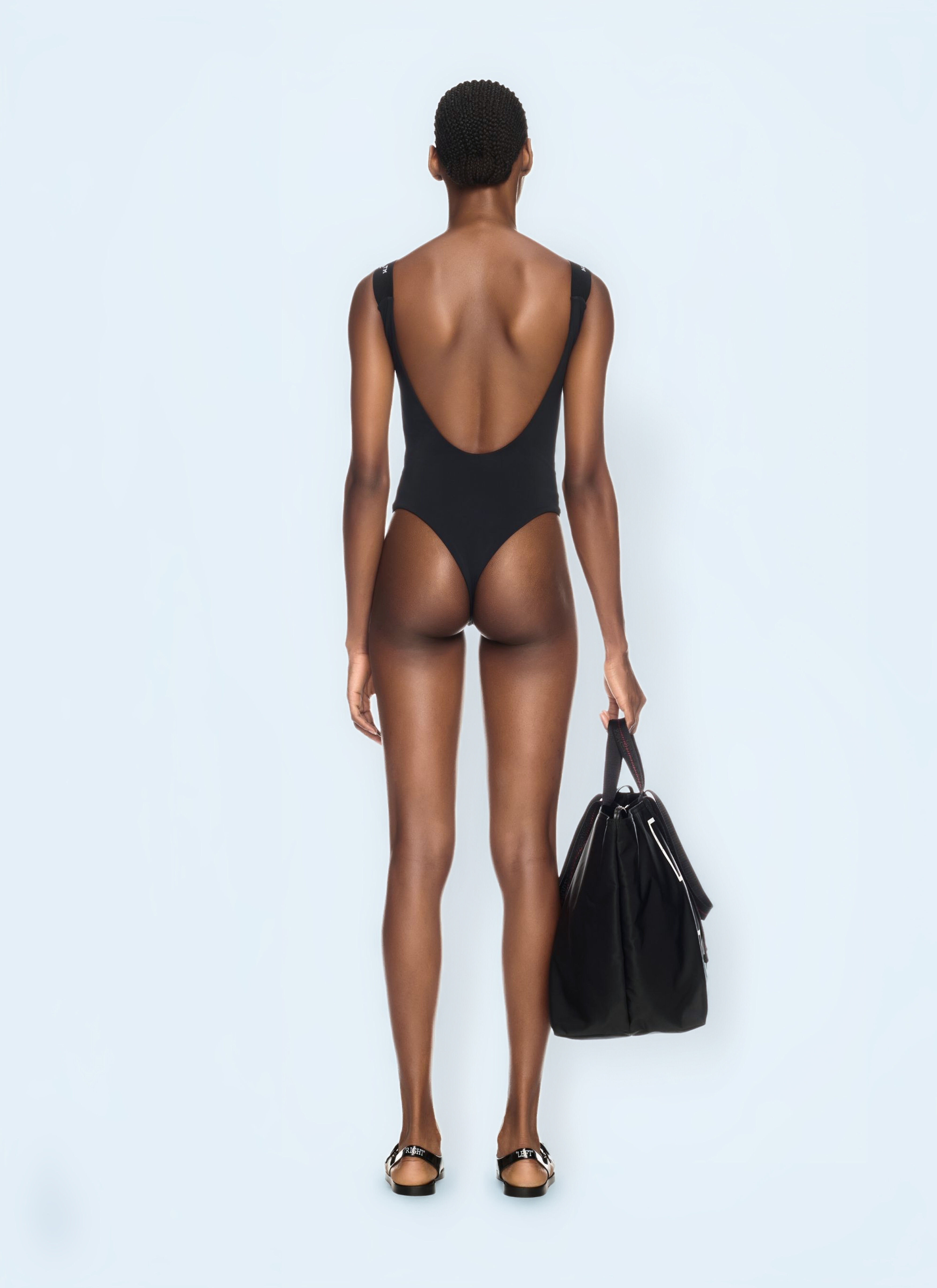 Logo Band Swimsuit - 3