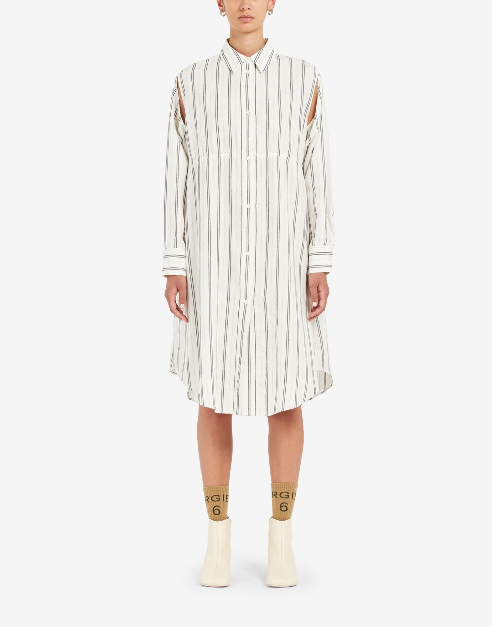 Stripe shirt dress - 2