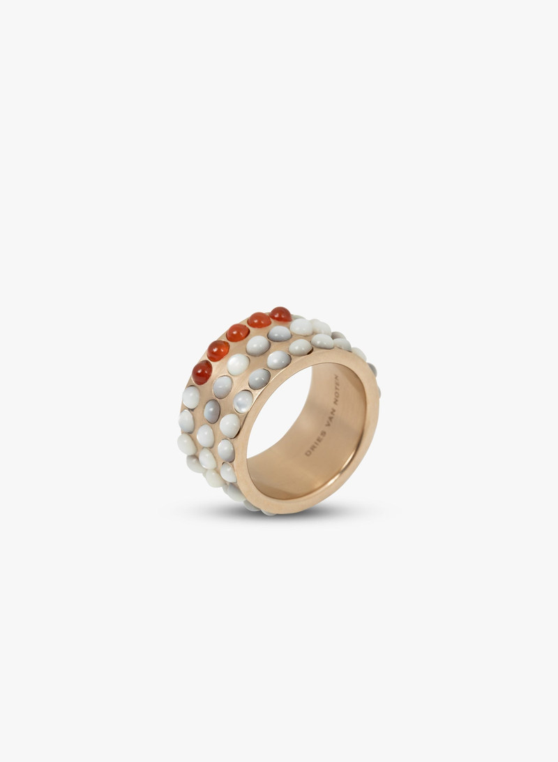 Dries Van Noten LAYERED STONE BAND RING outlook