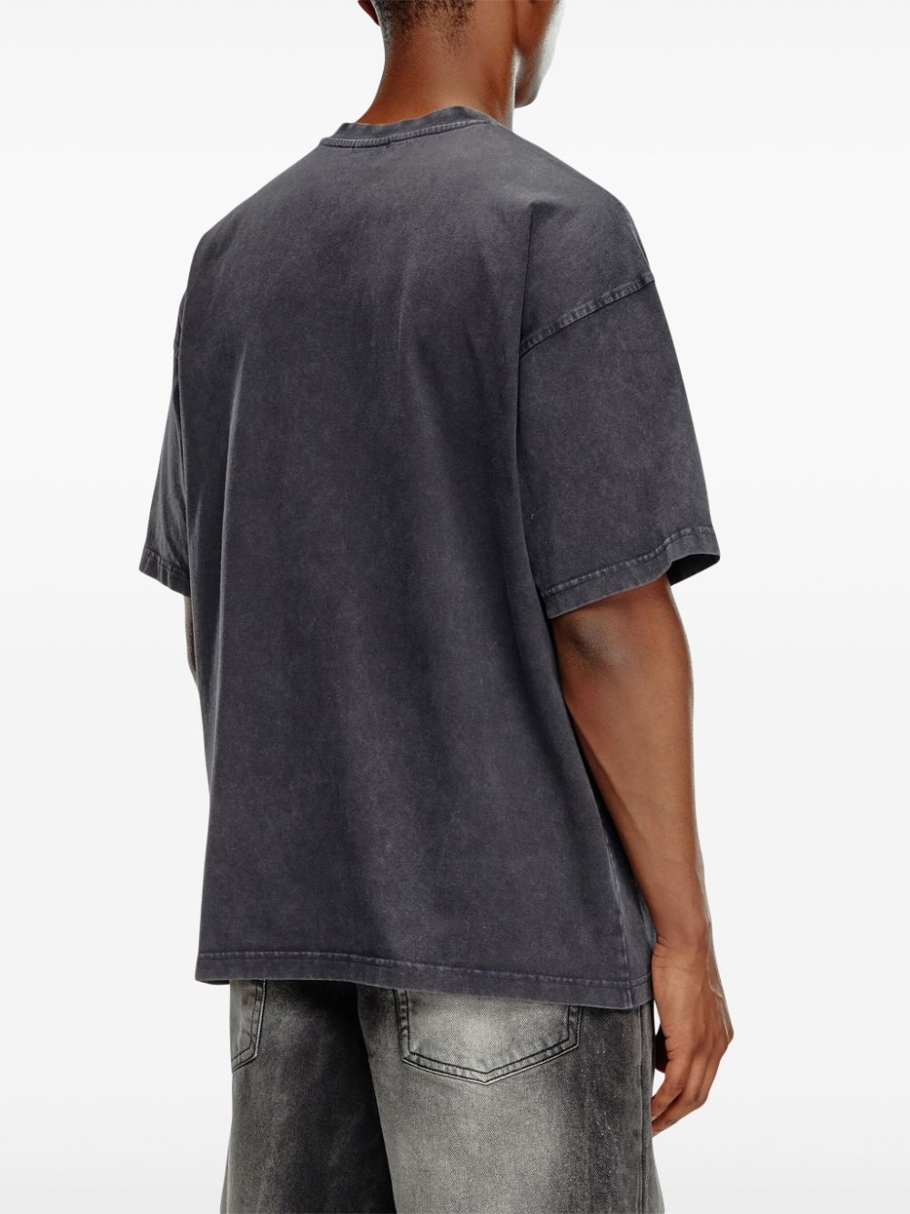 logo-print cotton T-shirt - 4
