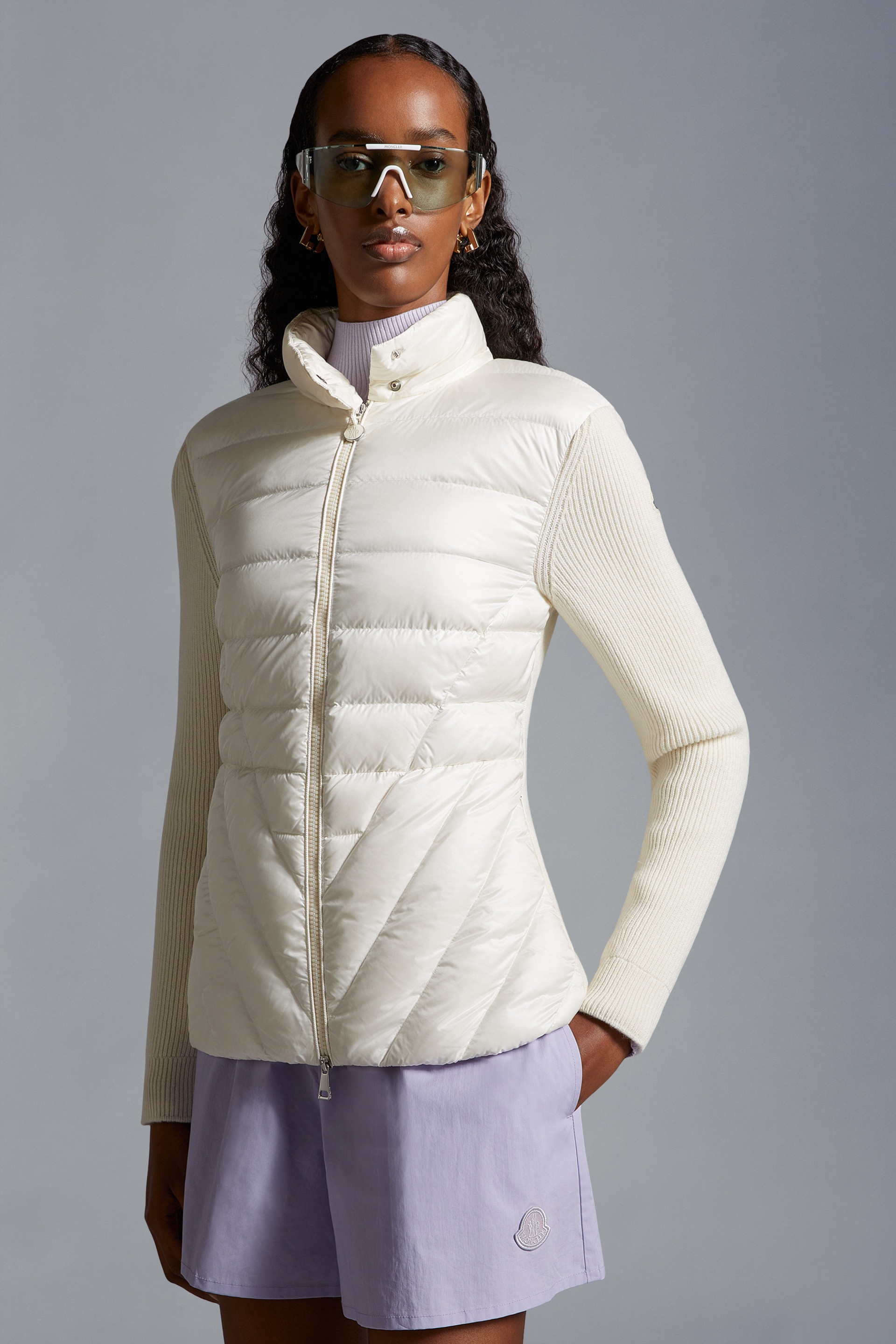 Padded Wool Cardigan - 2