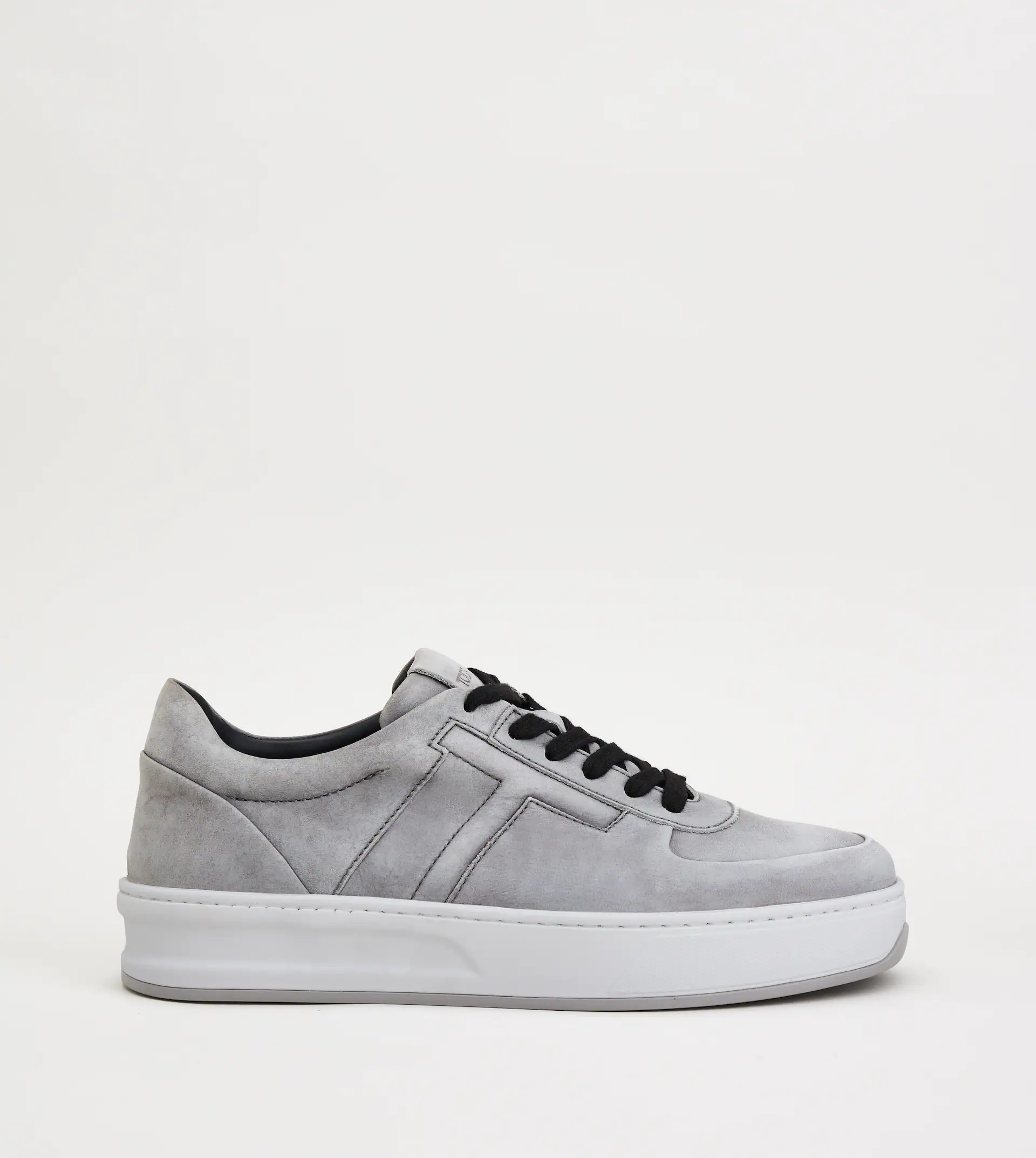 SNEAKERS IN NUBUCK - GREY - 1