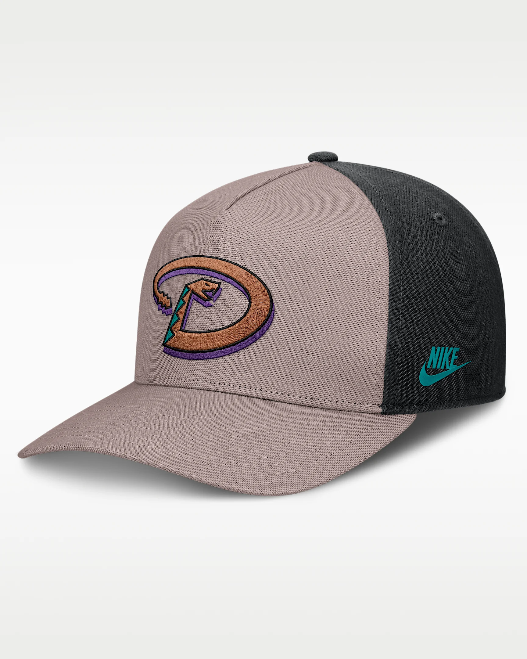 Arizona Diamondbacks Cooperstown Rise Men's Nike MLB A-Frame Adjustable Hat - 1