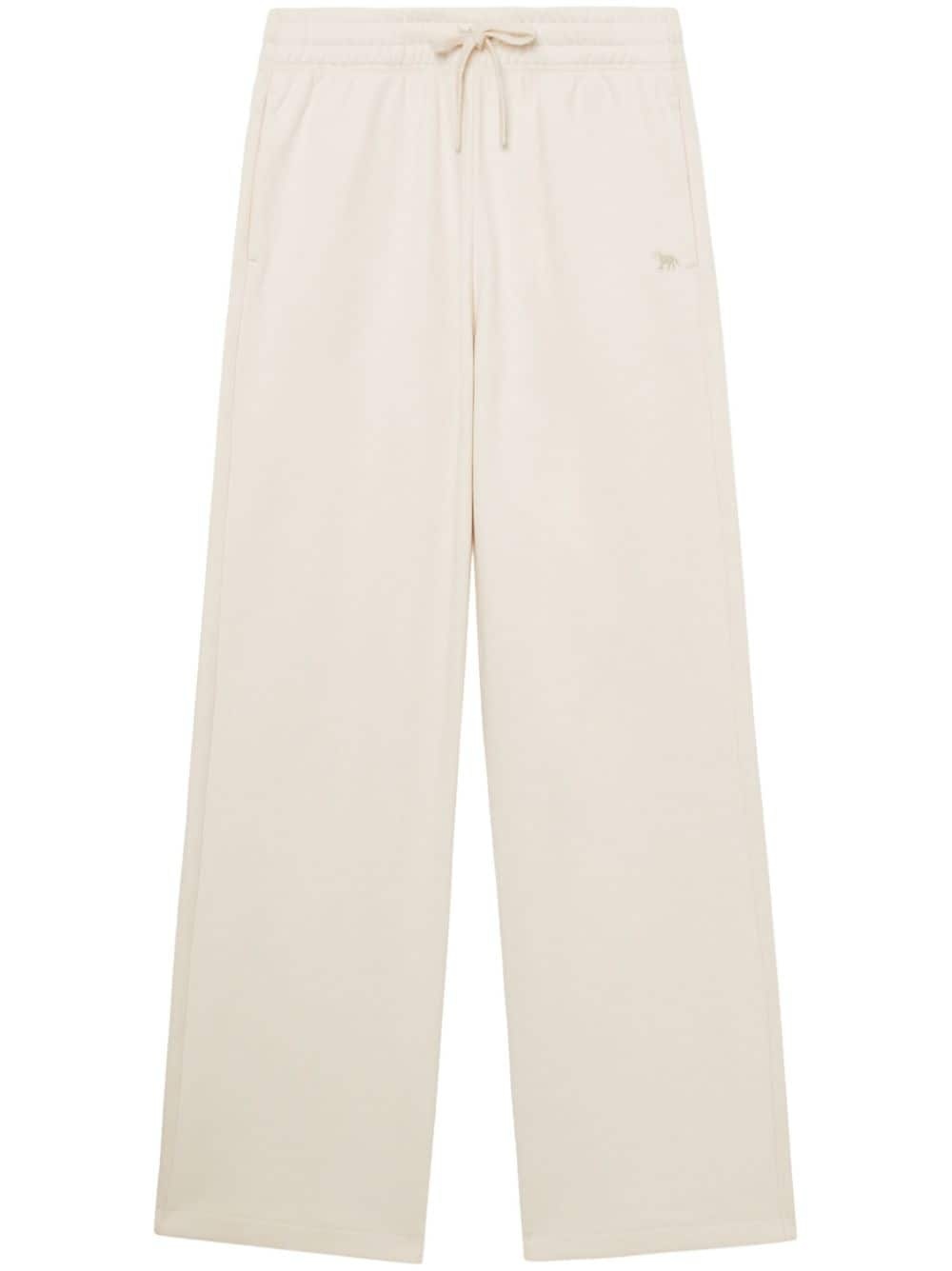 Baby Fox-appliqué track pants - 1