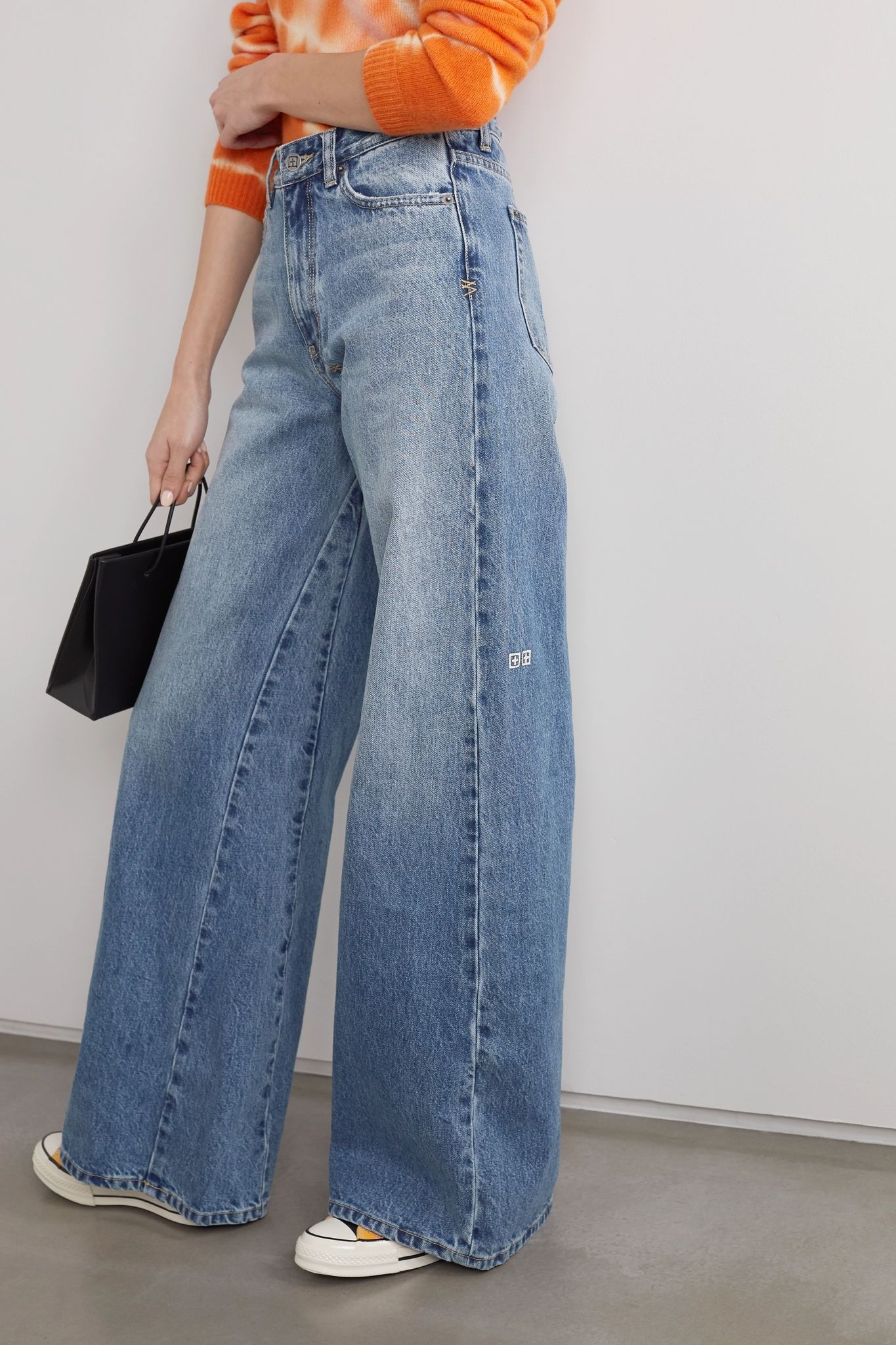 Kicker high-rise wide-leg jeans - 3