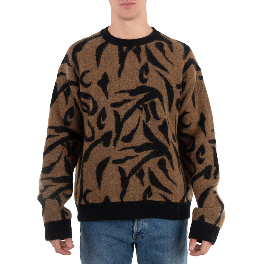 Nanushka Toine Crew Neck Abstract Print Sweater - 3