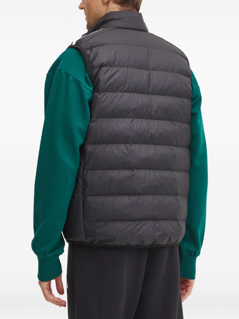 three-stripe padded gilet - 4