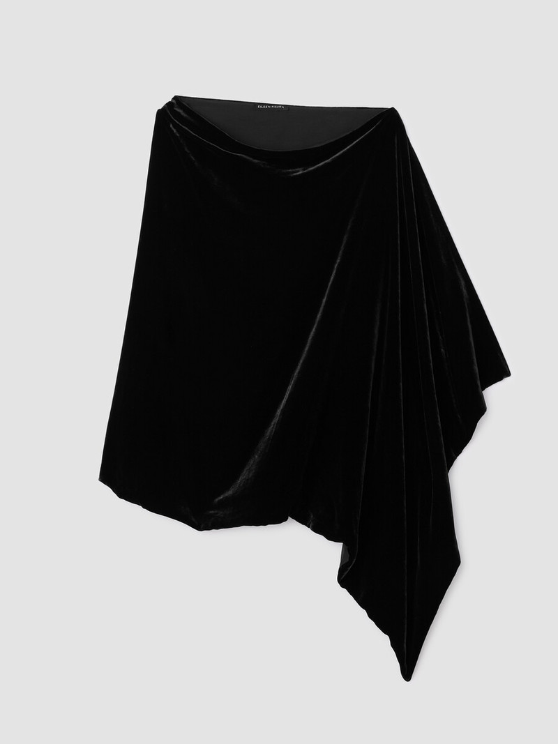 Velvet Poncho 1