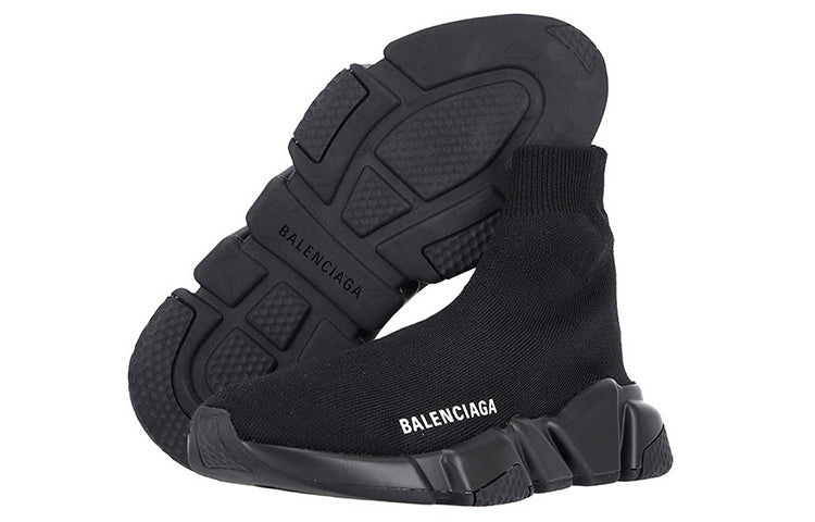 (WMNS) Balenciaga Speed Recycled Sneaker 'Black' 587280W2DB11013 - 3