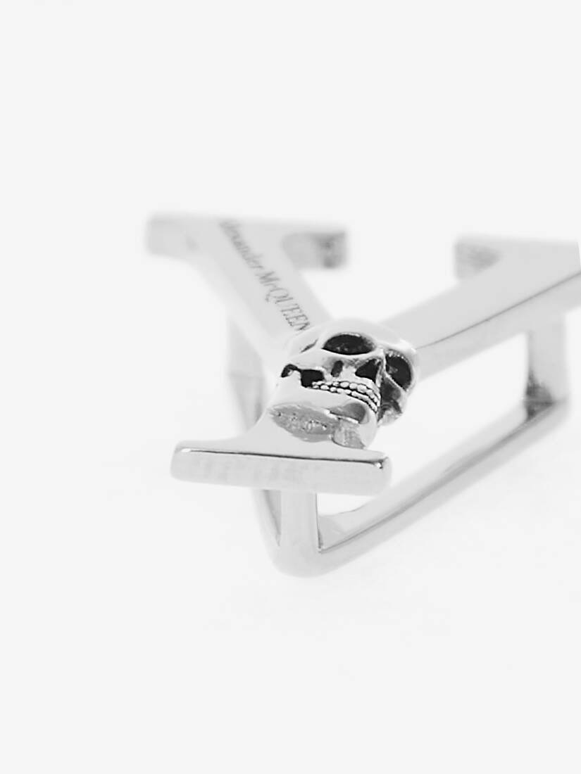 Alphabet Sneaker Charm in Silver - 2