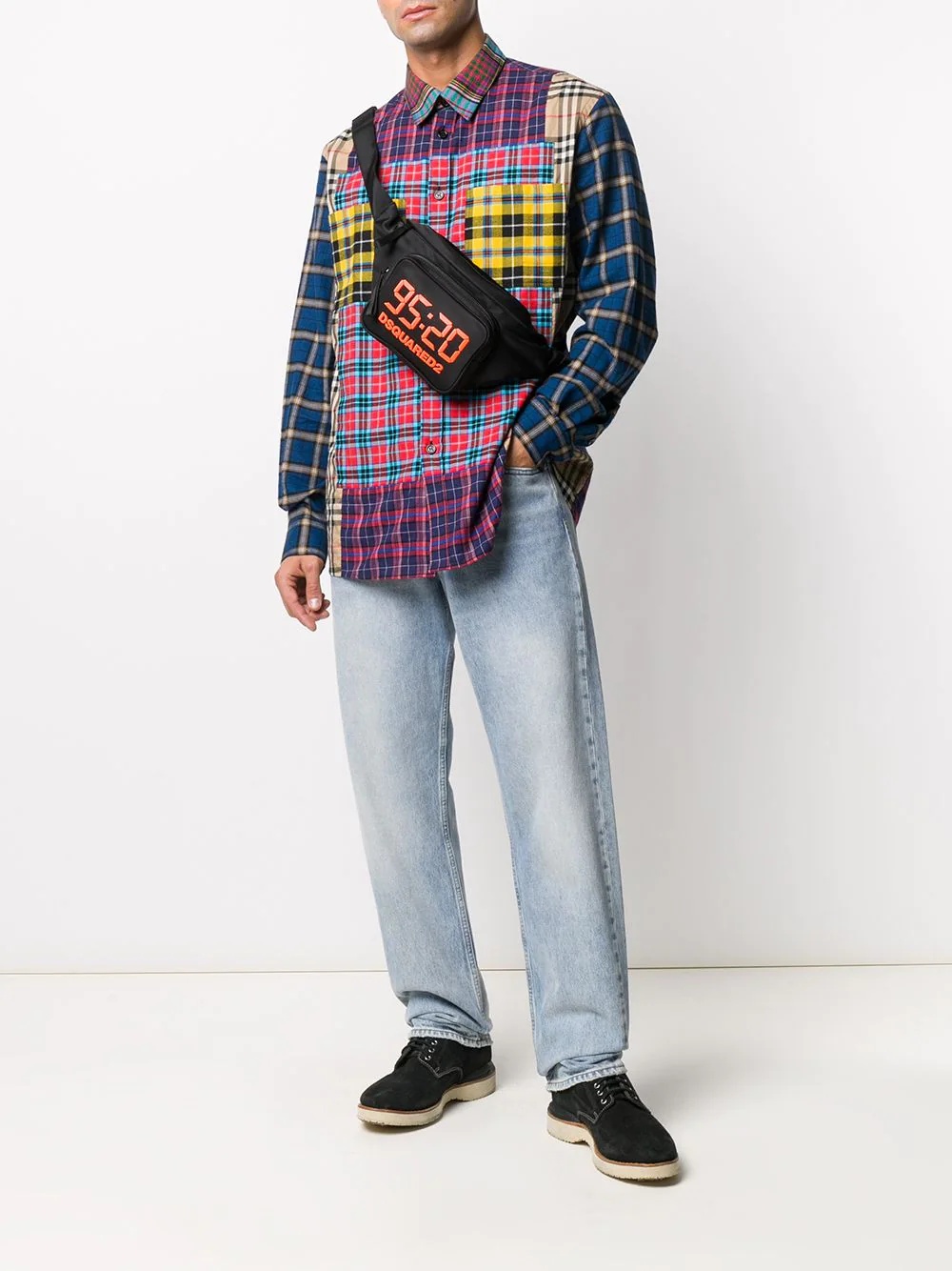 nylon logo print belt bag - 2