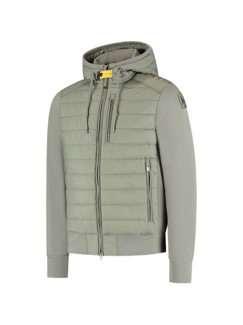 PARAJUMPERS logo-patch padded jacket outlook