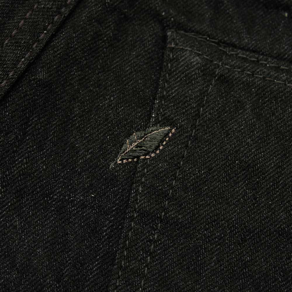14oz. Double Black Denim - Relaxed Tapered - XX-019-BK - 10
