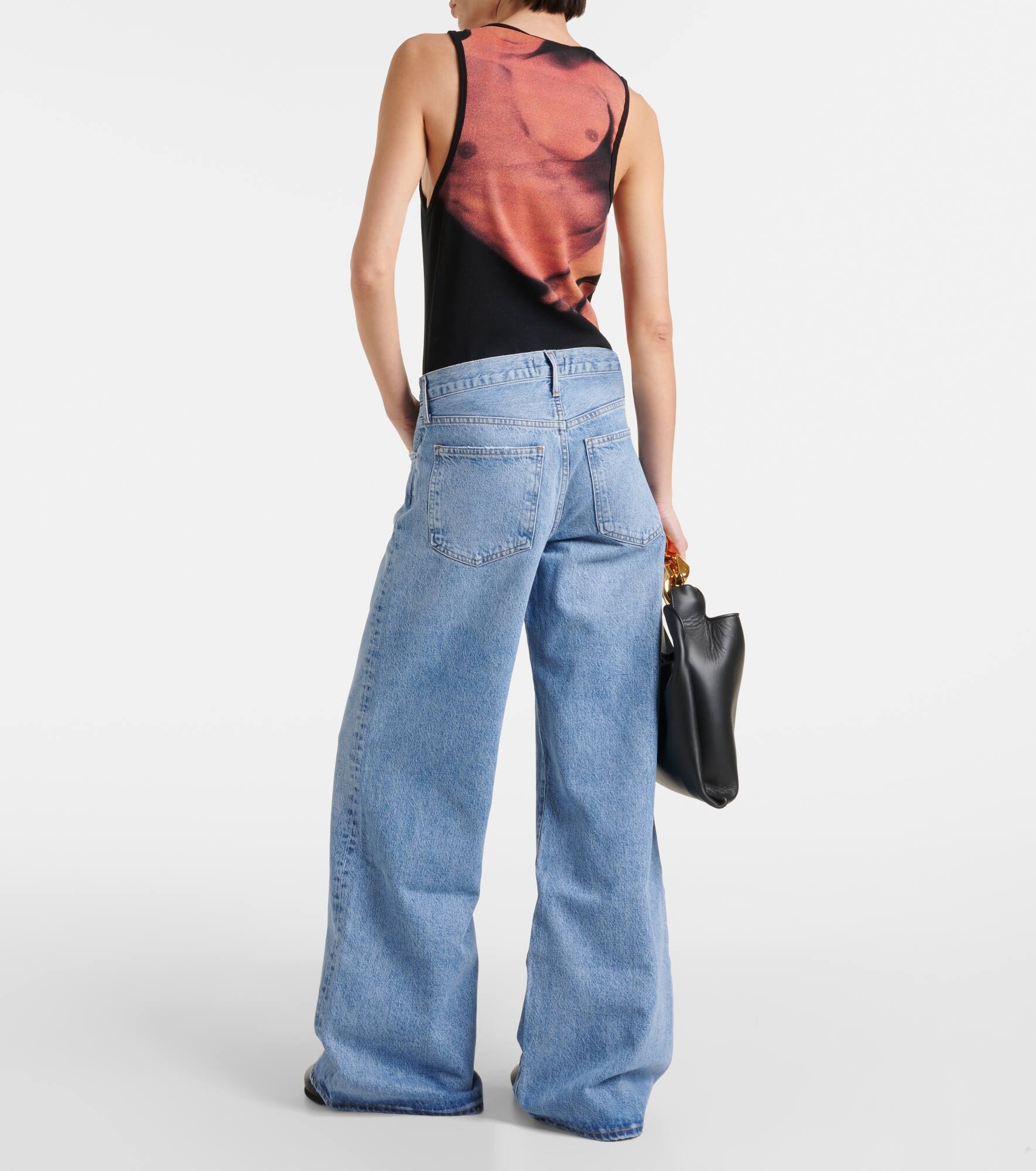 Clara low-rise wide-leg jeans - 3