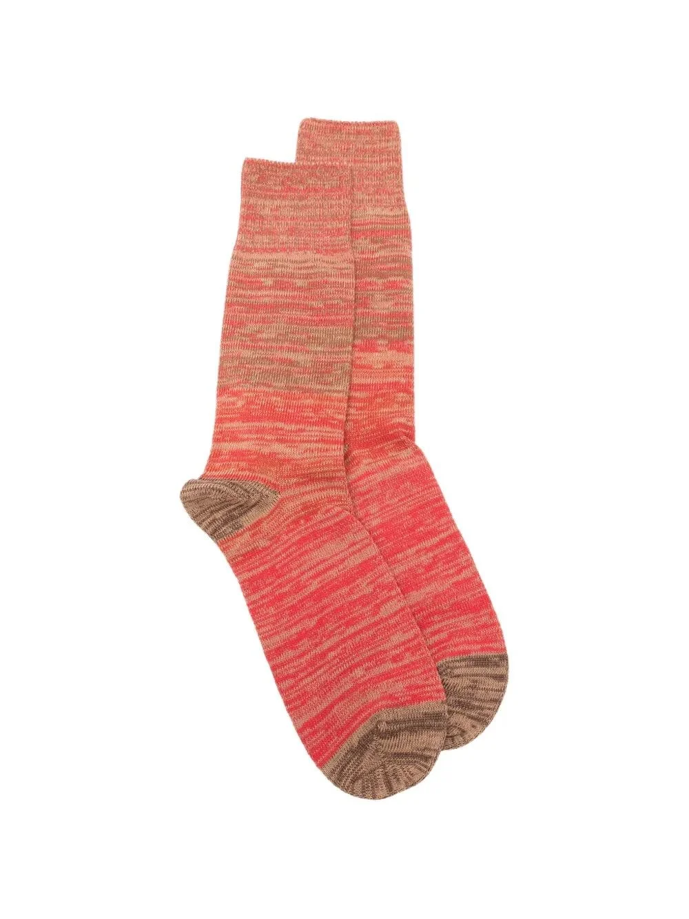 Socks Mouliné "Men Sock Mouline Col Blck" - 1