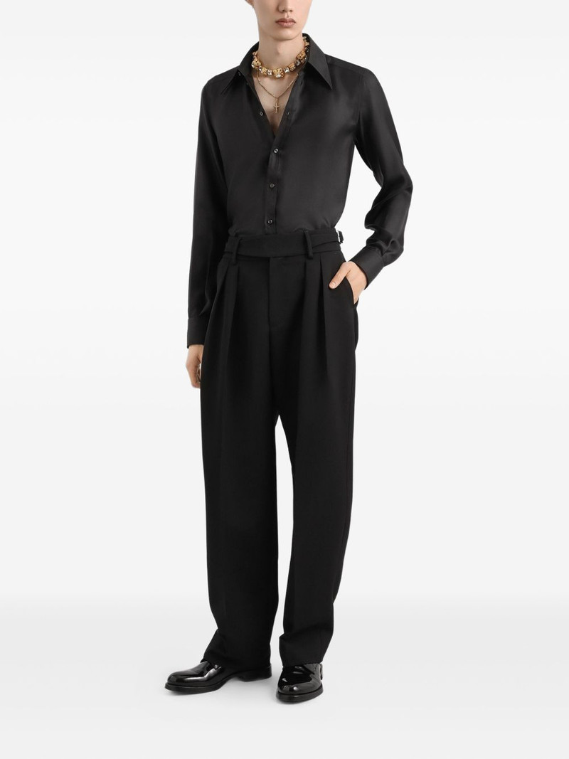Dolce & Gabbana pleated belted trousers outlook