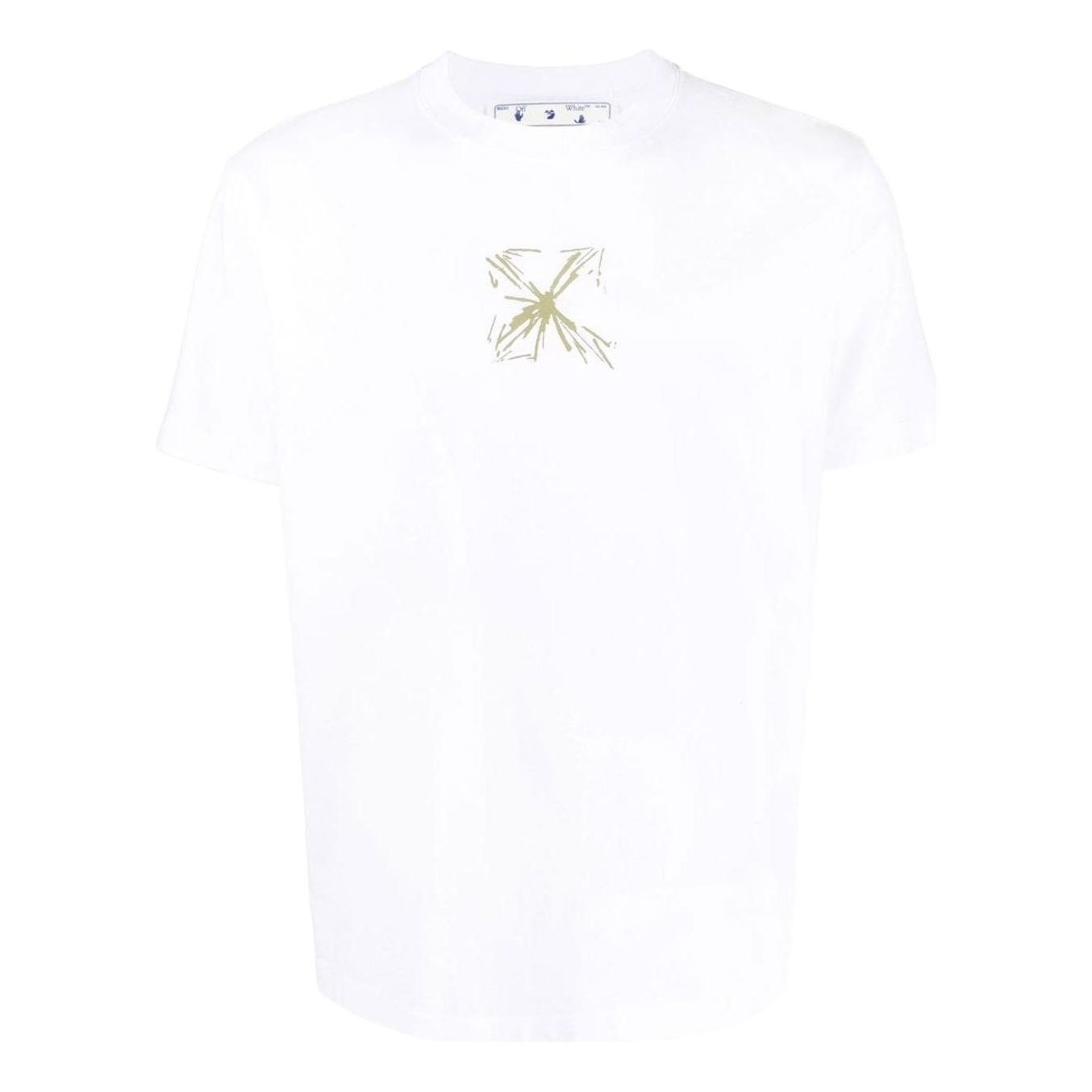 Off-White Arrows-Print Cotton Tee 'White' OMAA027S23JER0050117 - 1