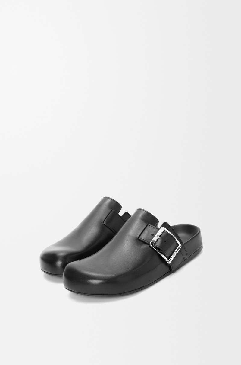 Loewe Ease Buckle mule in vegetable-tanned calfskin outlook