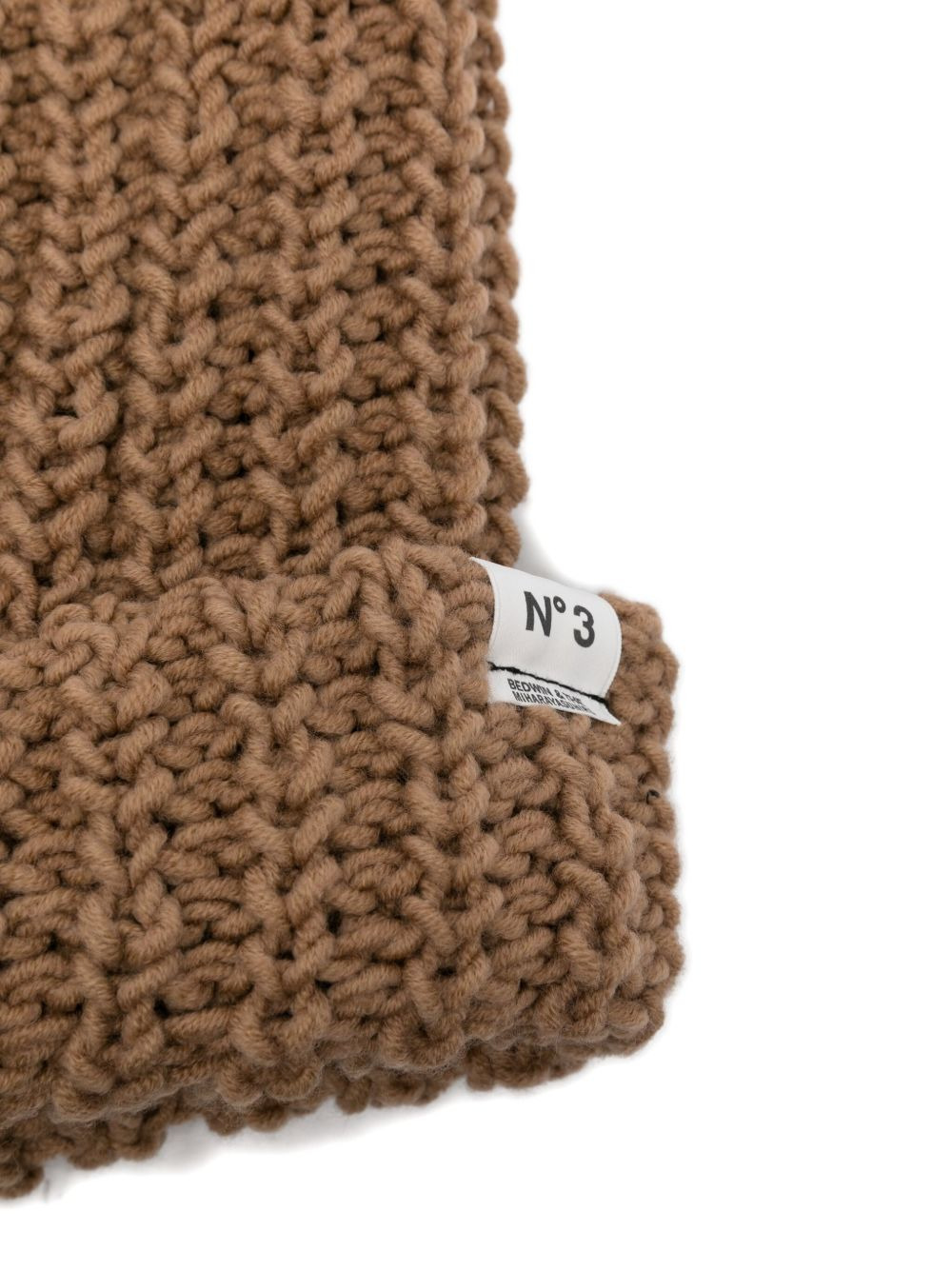 knitted beanie - 3