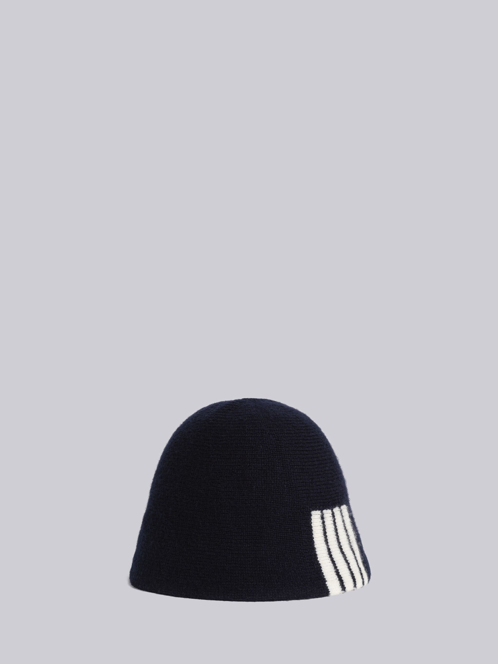 Hairy Silk Cashmere 4-Bar Bucket Hat - 1