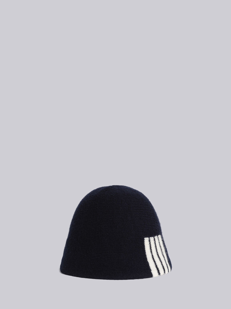 Hairy Silk Cashmere 4-Bar Bucket Hat 1