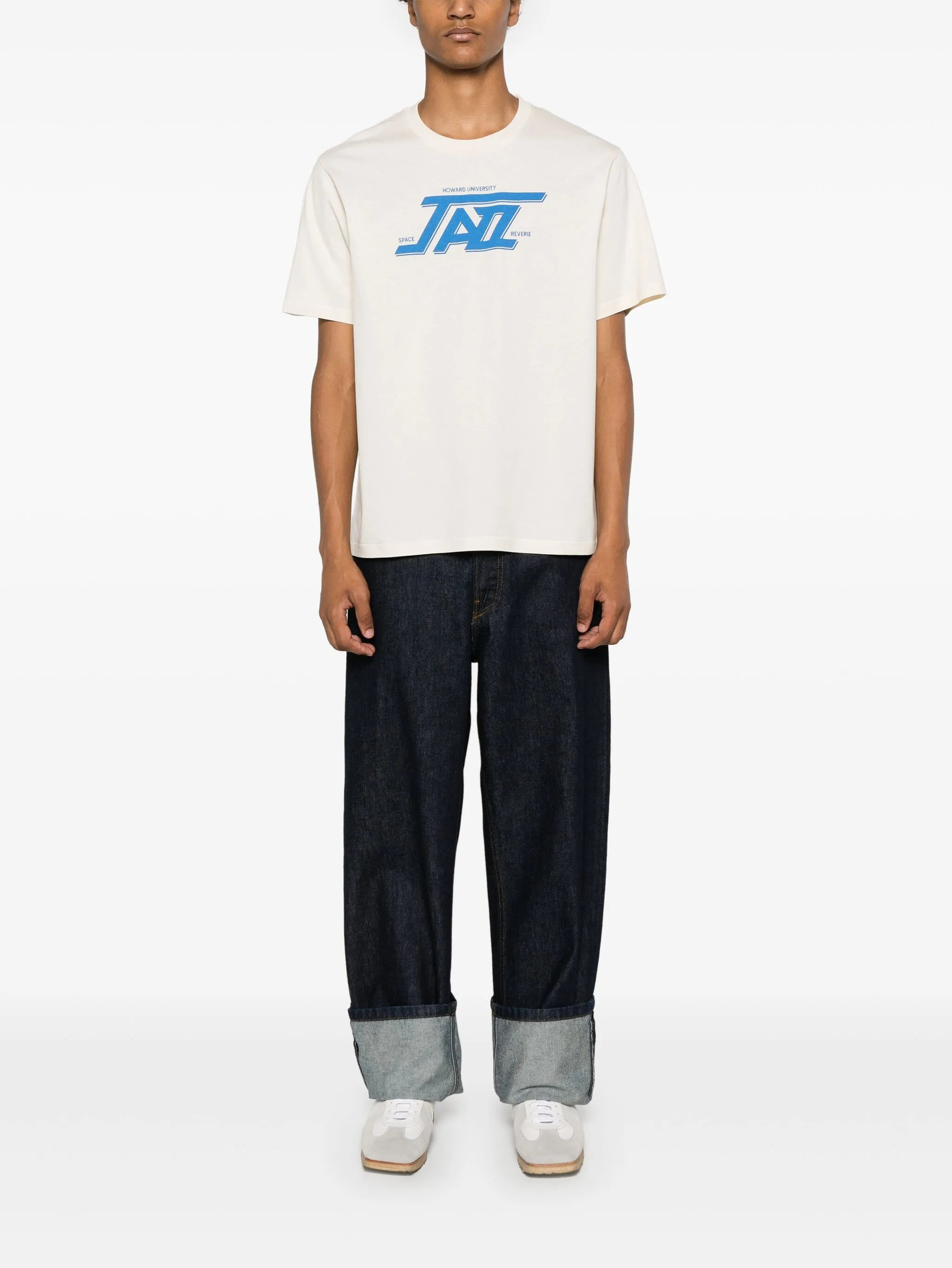 Jazz-print cotton T-shirt - 2