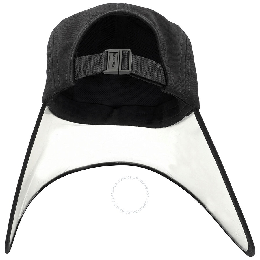 Burberry Clear Visor Hat Burberry Cotton Check Hat with Clear PVC Visor – I MISS YOU  main image 3