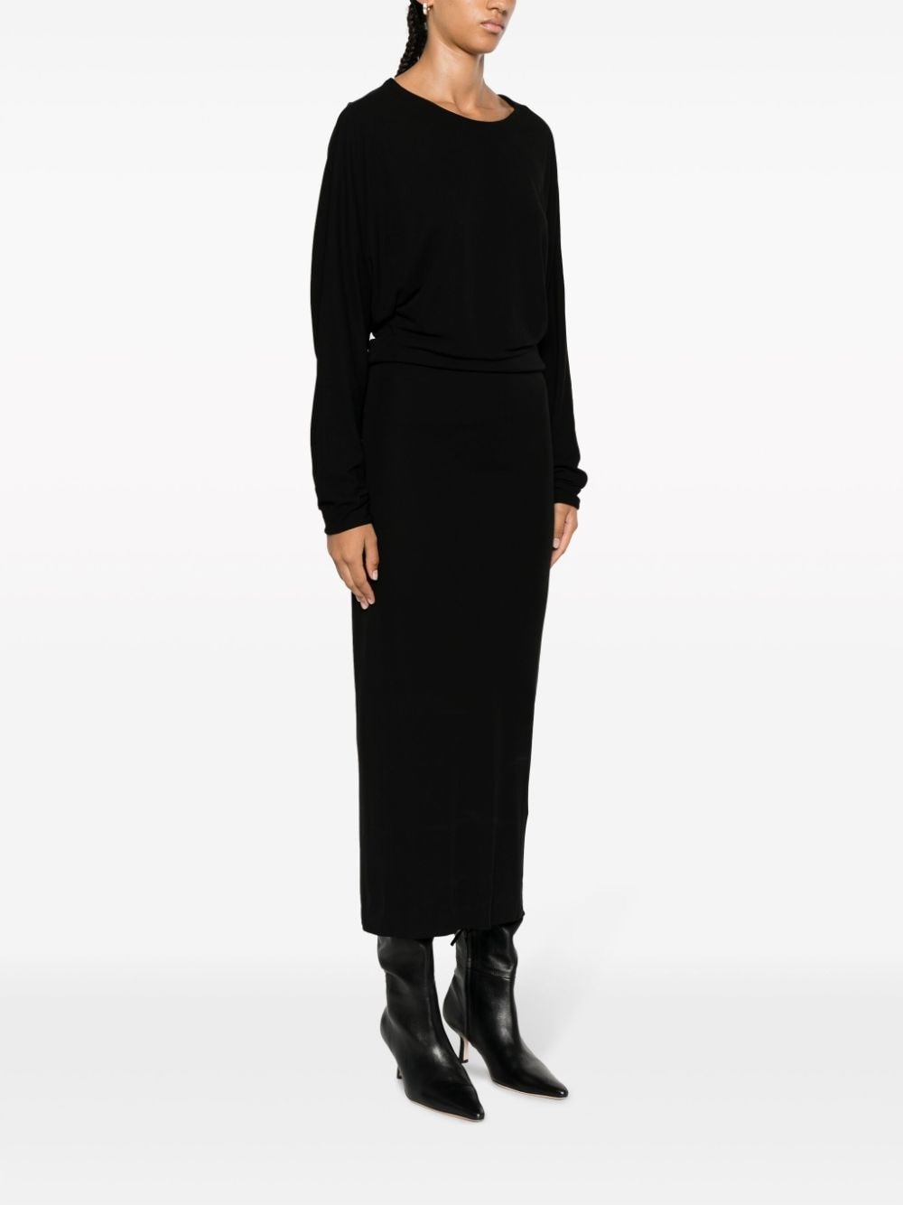 The Trina open-back midi dress - 4