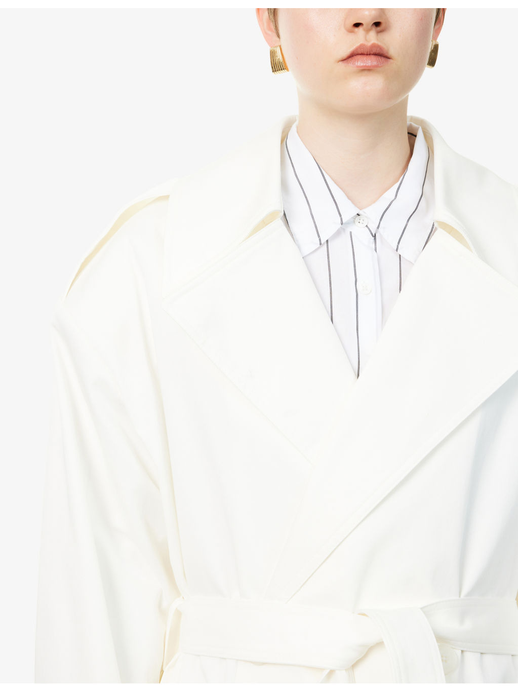 Zurich Oversized Stretch-Cotton Trench - 5