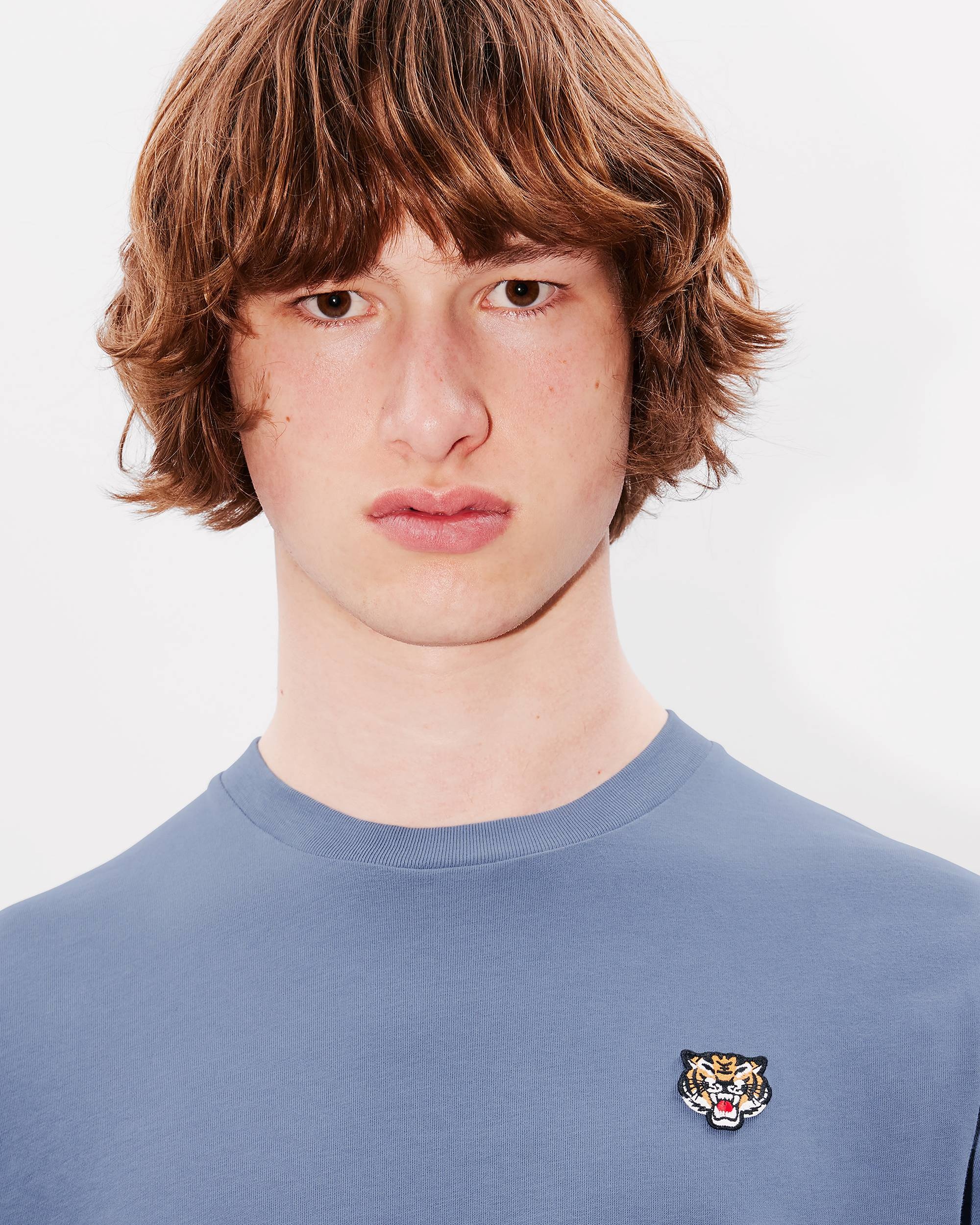 'Lucky Tiger' embroidered classic T-shirt - 5