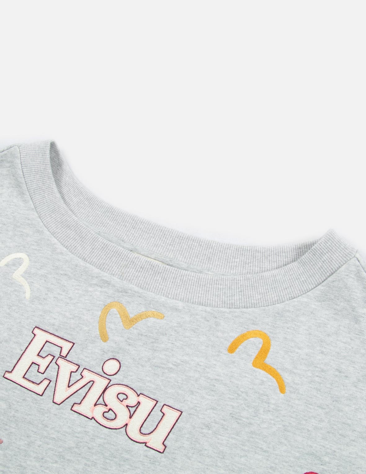 ALLOVER MULTI-COLOR SEAGULL EMBROIDERY SWEATSHIRT - 9