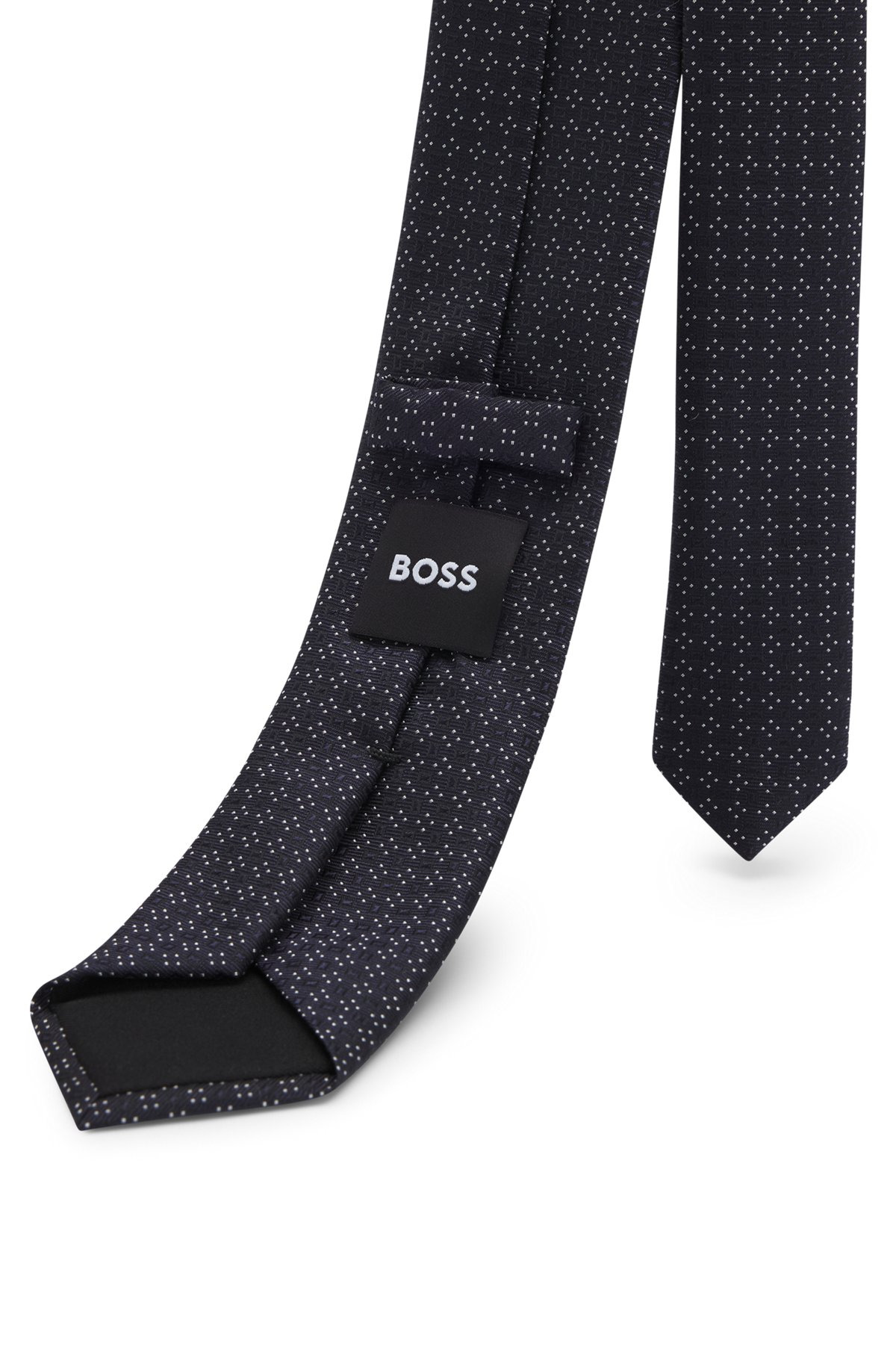 FORMAL TIE WITH ALL-OVER JACQUARD PATTERN - 5