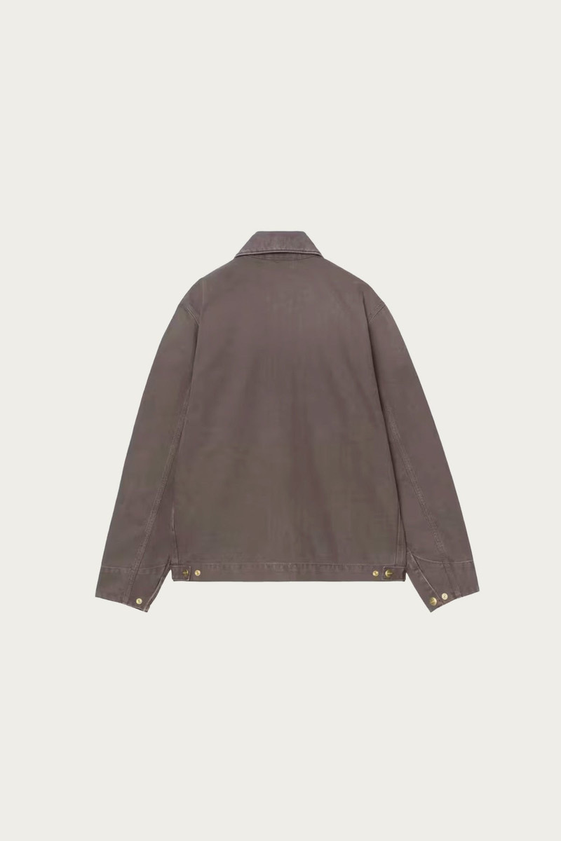 Carhartt WIP Detroit Jacket - Shale Stone Canvas outlook