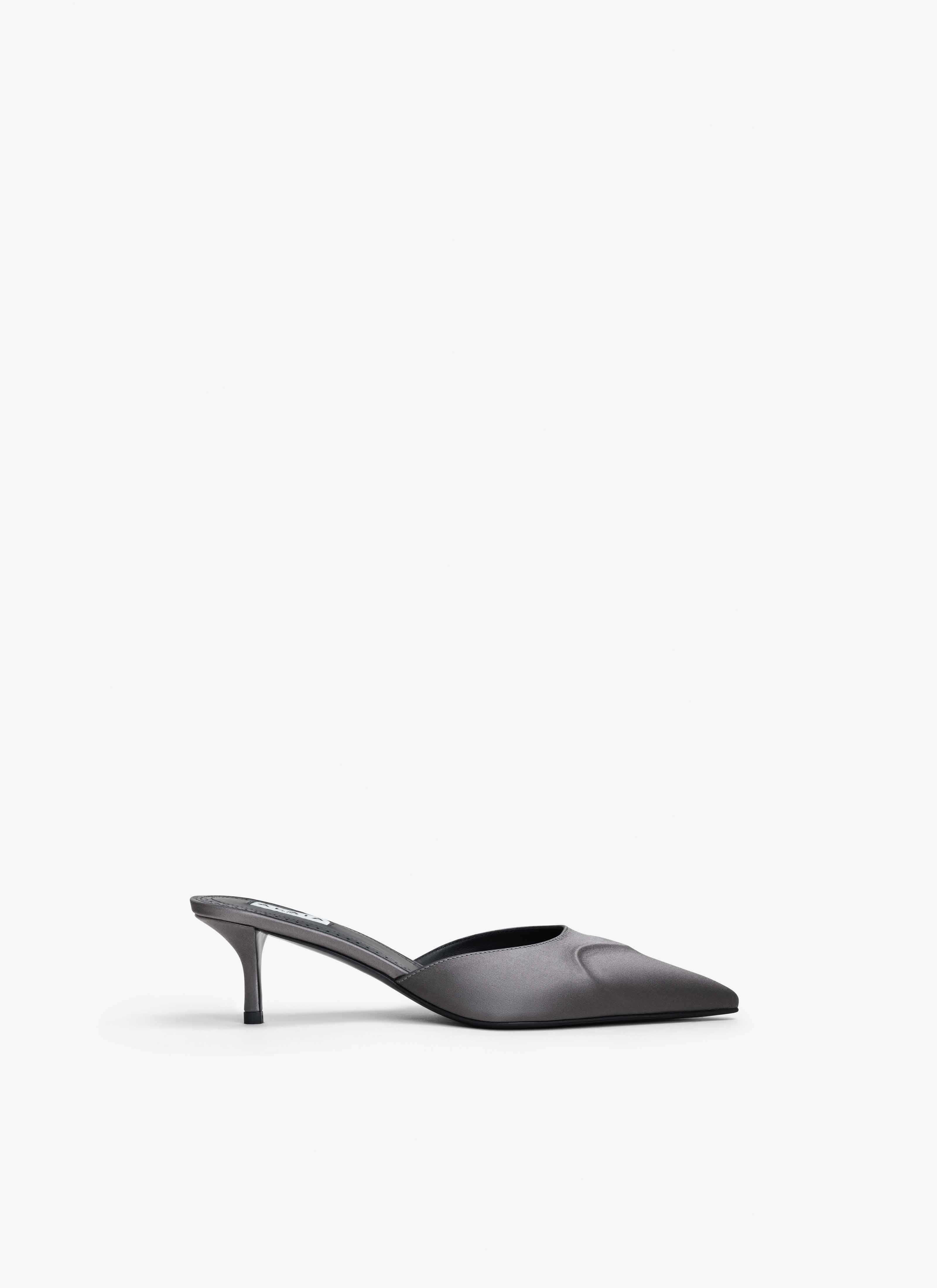 LE CŒUR 3D MULES IN SATIN - 1
