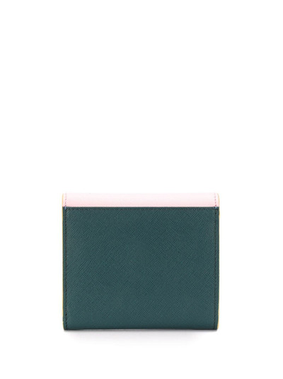 Marni colour blocked foldover wallet outlook